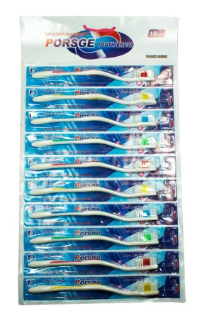 10 PC Soft Toothbrushes