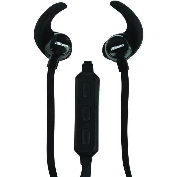 2BOOM EPBT680K Transcend Bluetooth Wingtip Sports Earbuds (Black)