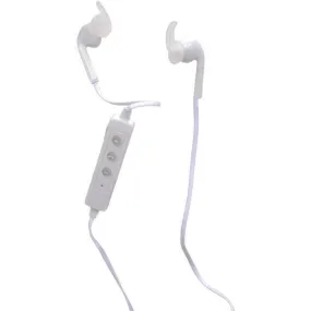 2BOOM EPBT800W Trailblazer Premium Bluetooth Earbuds with Microphone (White)