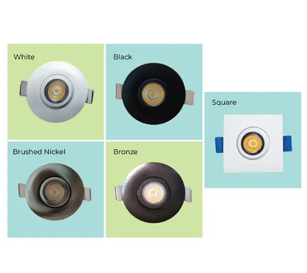 2" 5W Recessed Gimbal light