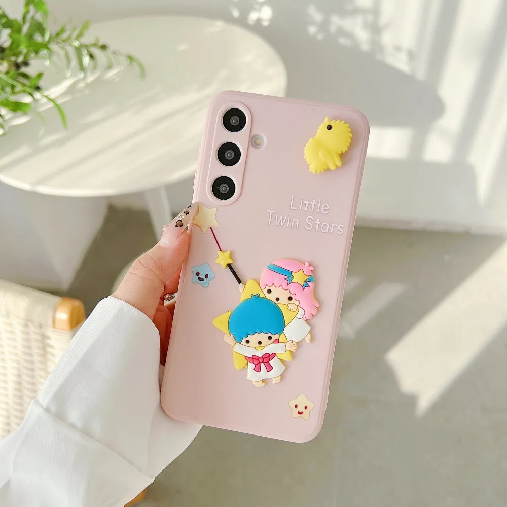 3D Spin Flower Silicone Soft Phone Case - Mi 12 (5G)