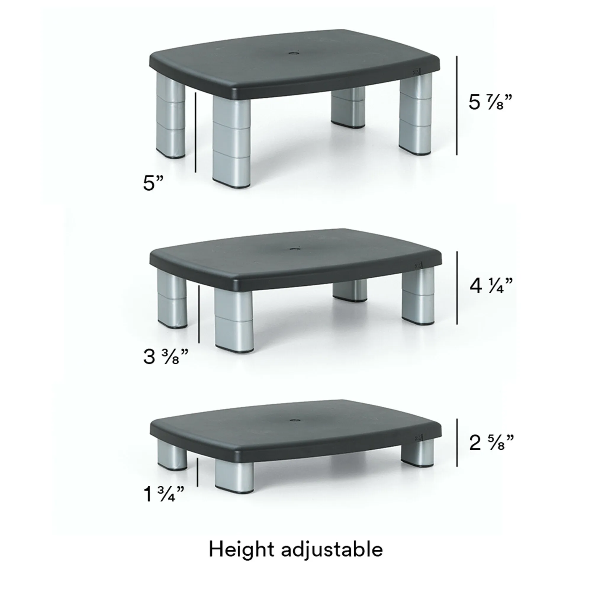 3M Adjustable Monitor Stand MS80B