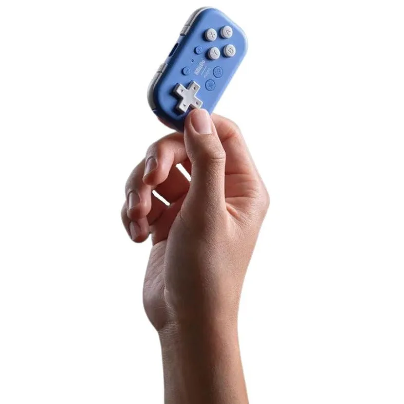 8BitDo Micro Bluetooth Gamepad: For Switch, Pi, Win, iOS, macOS, Android