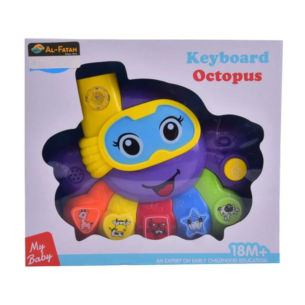 955 MUSICAL KEYBOARD OCTOPUS