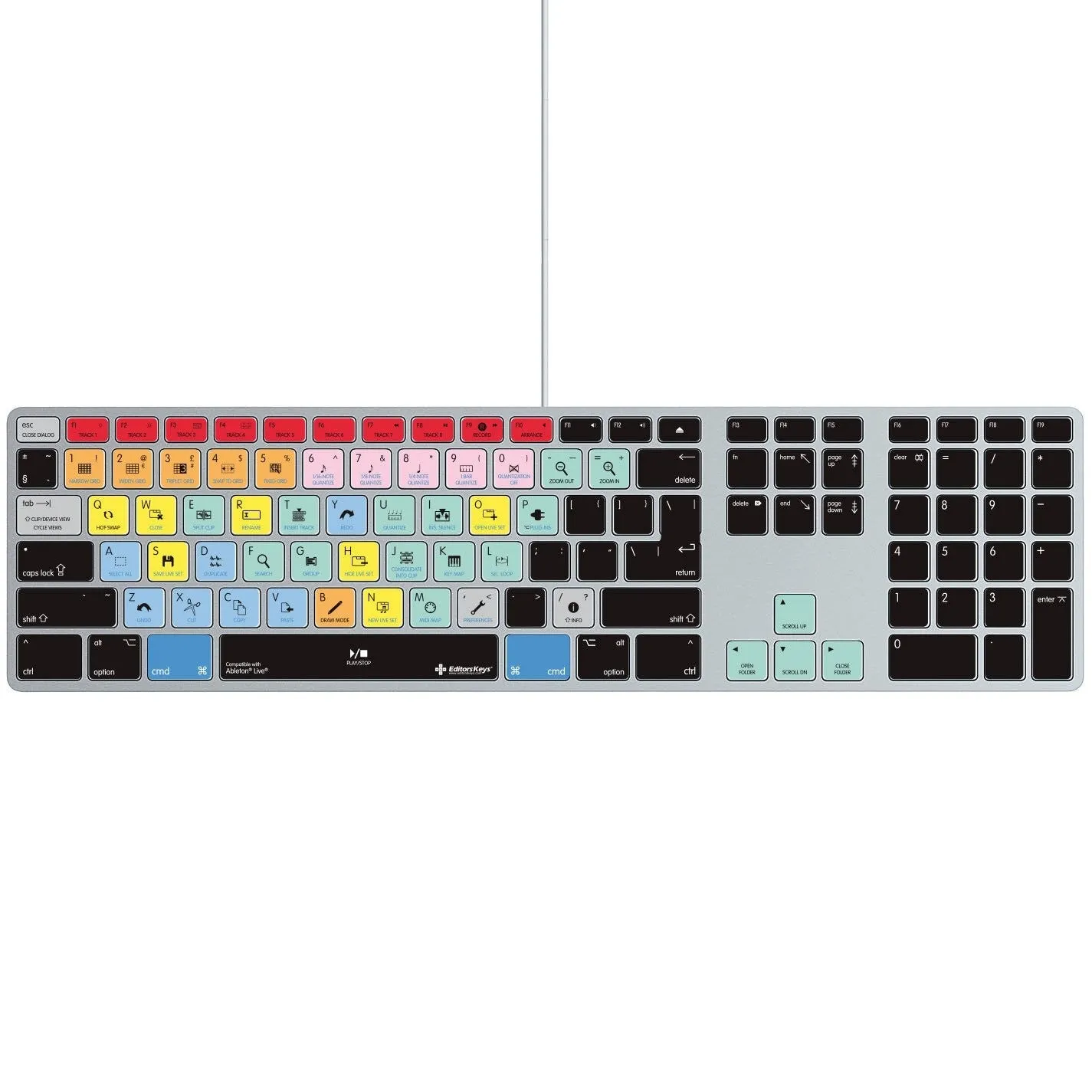 Ableton Live Keyboard Covers for MacBook and iMac