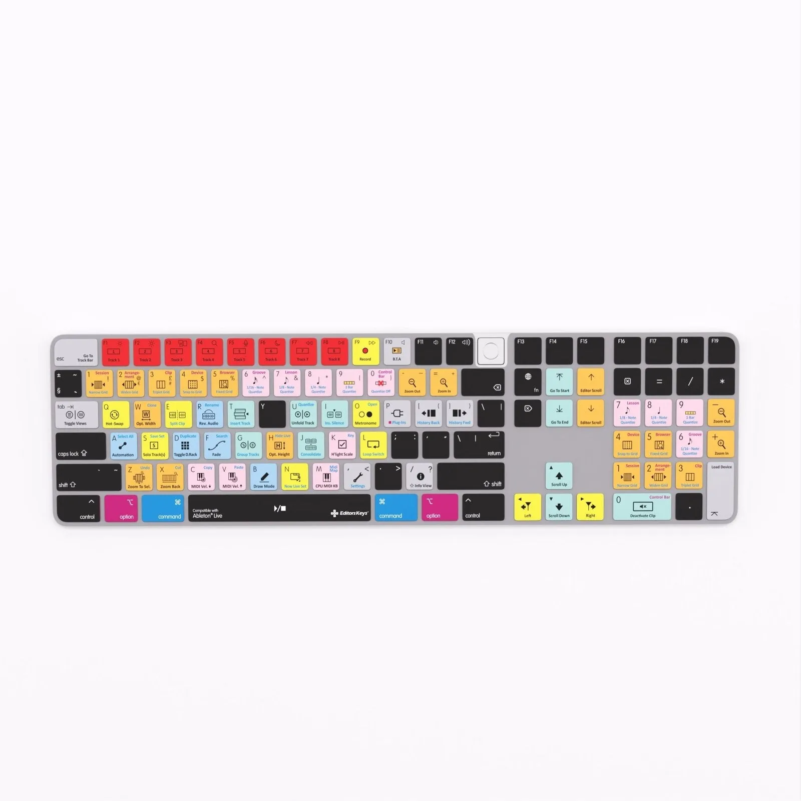 Ableton Live Keyboard Covers for MacBook and iMac