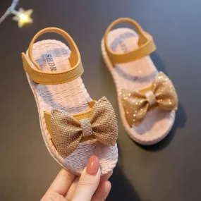 Adorable Bow-Tie Sandals for Girls