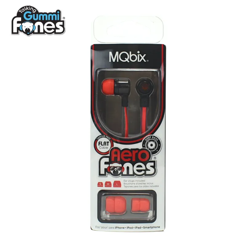 Aero Fones 耳塞式扁线带麦耳机 MQGF21 Flat Cable Earbuds w/Mic