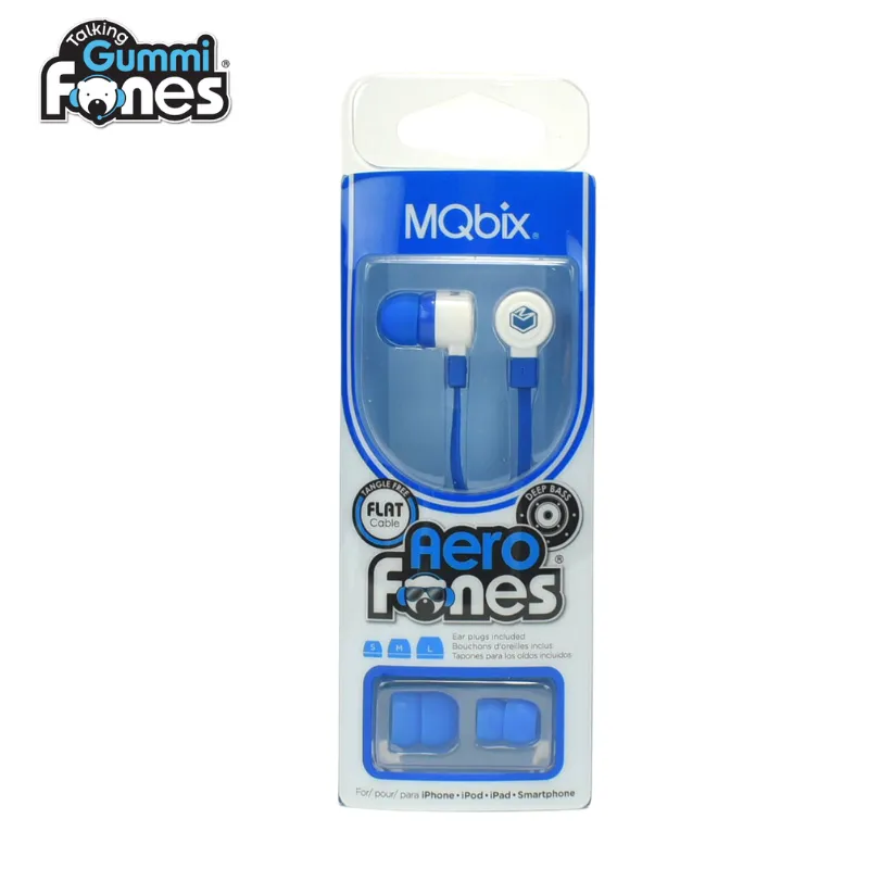 Aero Fones 耳塞式扁线带麦耳机 MQGF21 Flat Cable Earbuds w/Mic