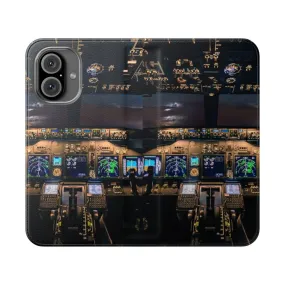 Airborne Thunderstorm Phone Case for Pilots and Aviation Enthusiasts