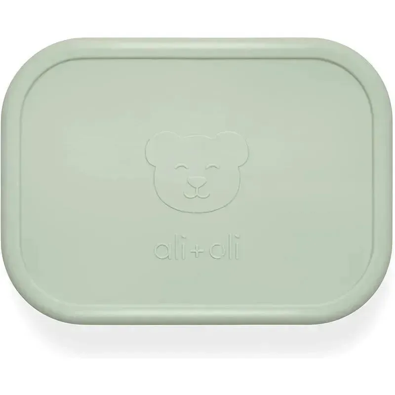 Ali   Oli - Leakproof Silicone Bento Box, Pine