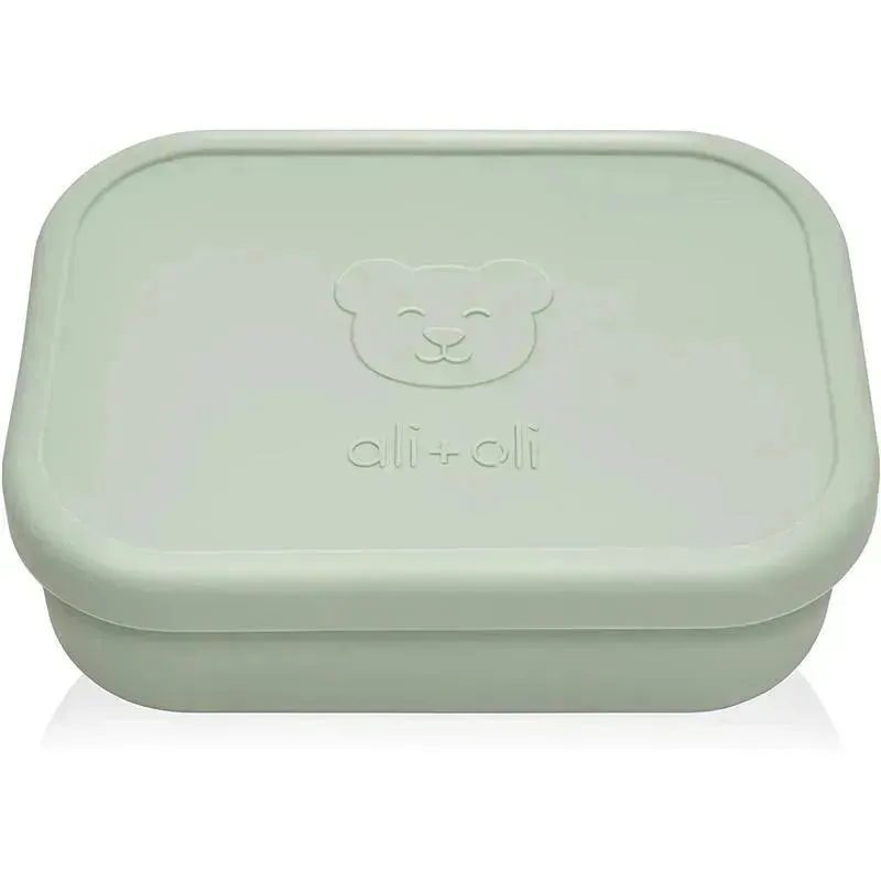 Ali   Oli - Leakproof Silicone Bento Box, Pine