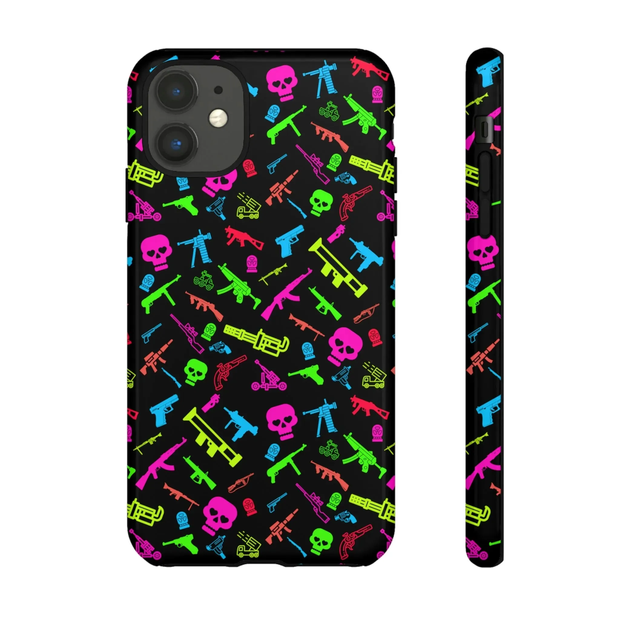 Aloha To Arms: Retro Neon Firearms Cell Phone Case