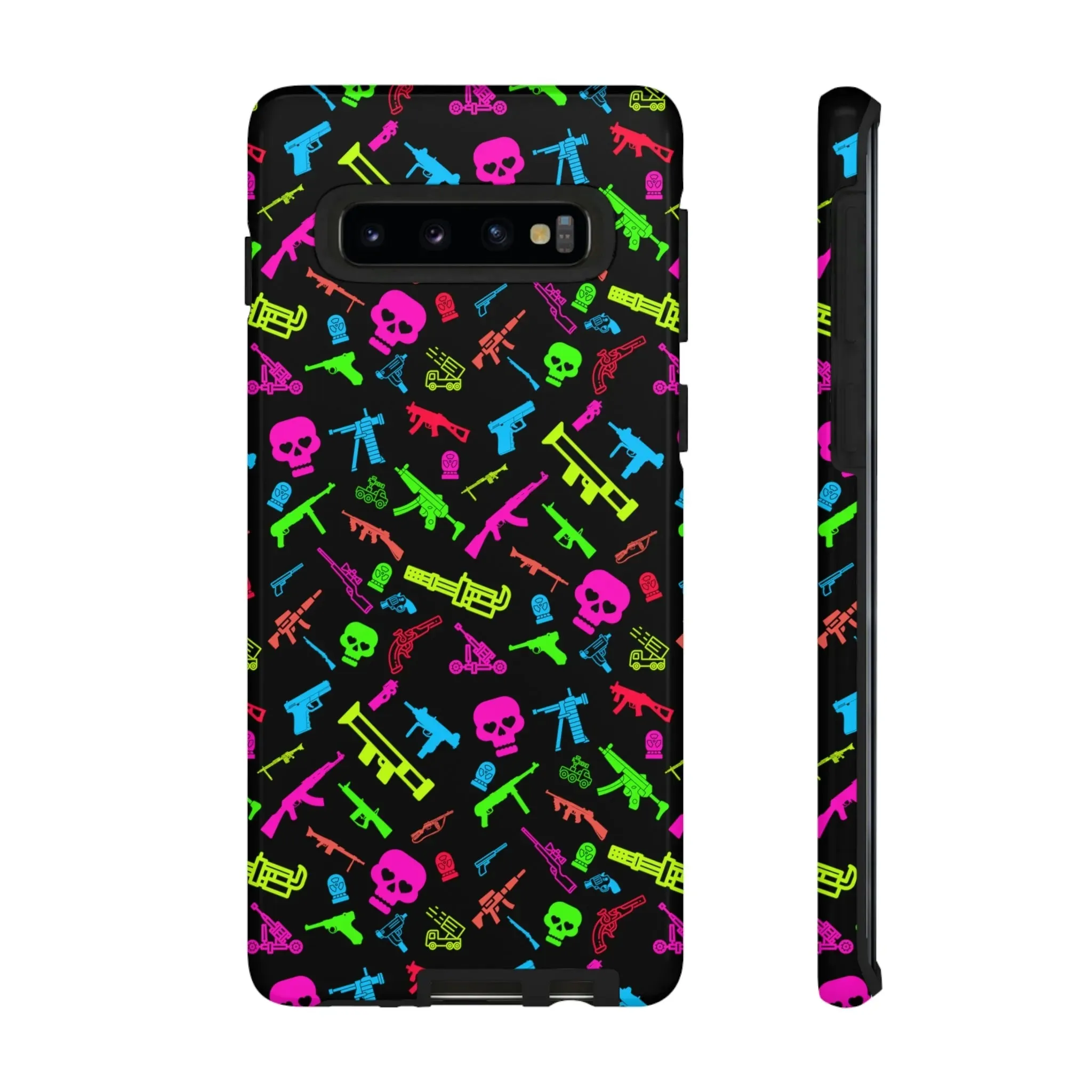 Aloha To Arms: Retro Neon Firearms Cell Phone Case