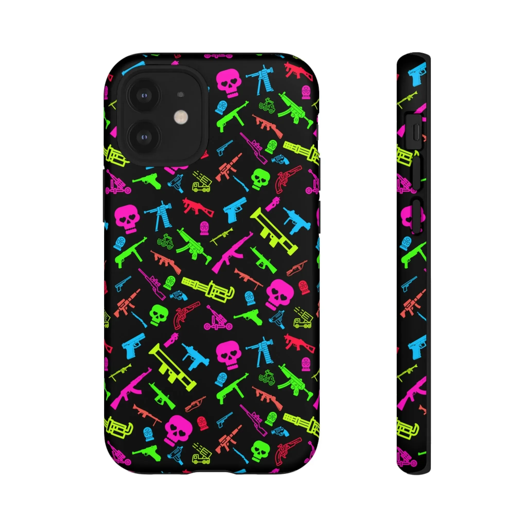 Aloha To Arms: Retro Neon Firearms Cell Phone Case