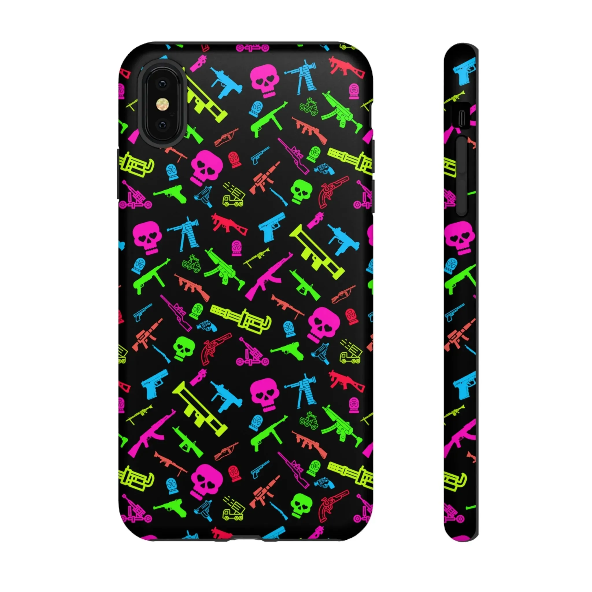 Aloha To Arms: Retro Neon Firearms Cell Phone Case