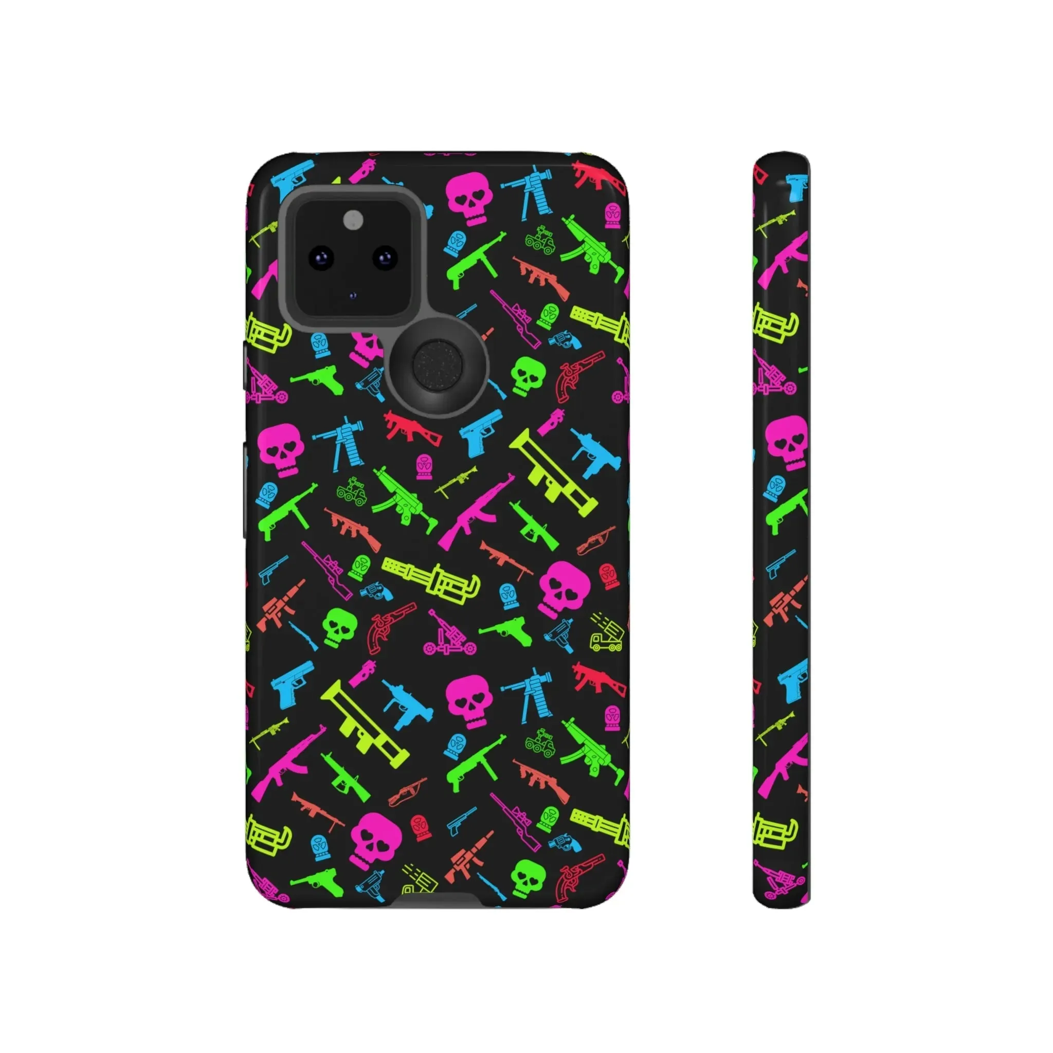 Aloha To Arms: Retro Neon Firearms Cell Phone Case