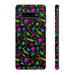 Aloha To Arms: Retro Neon Firearms Cell Phone Case