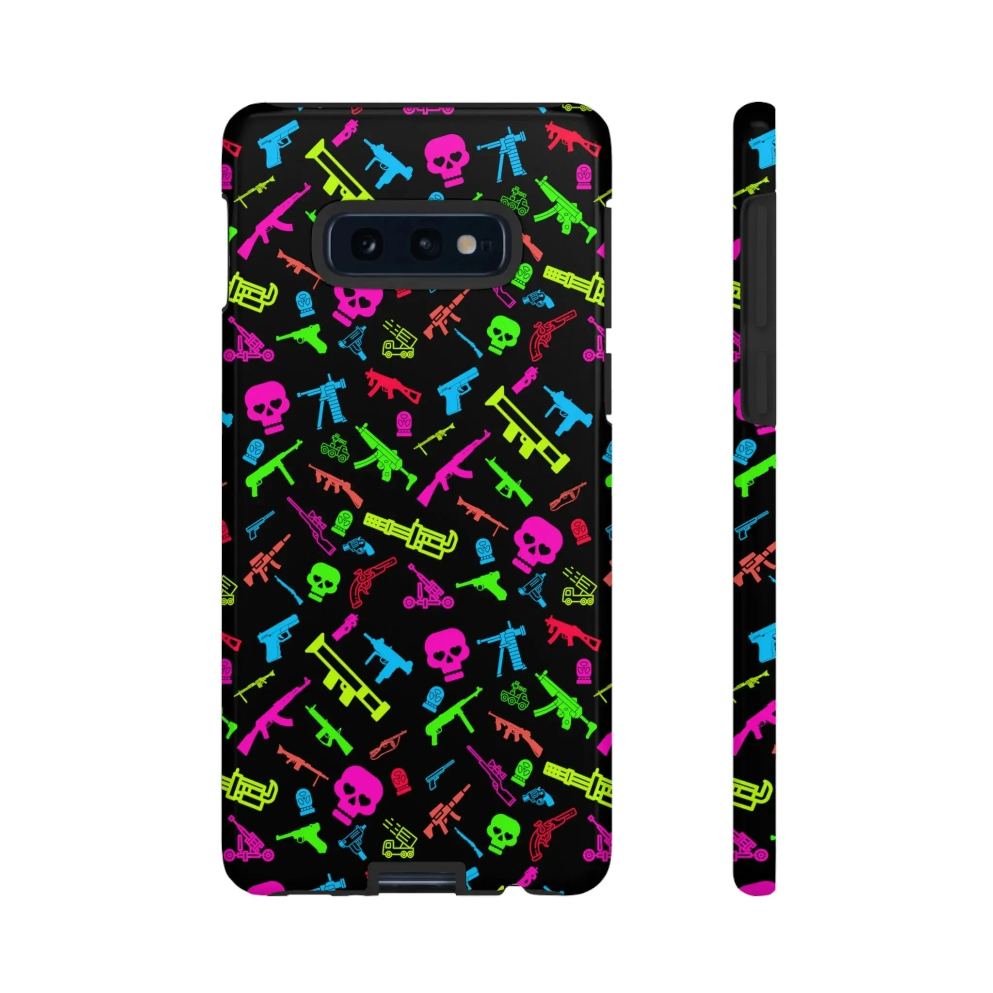 Aloha To Arms: Retro Neon Firearms Cell Phone Case