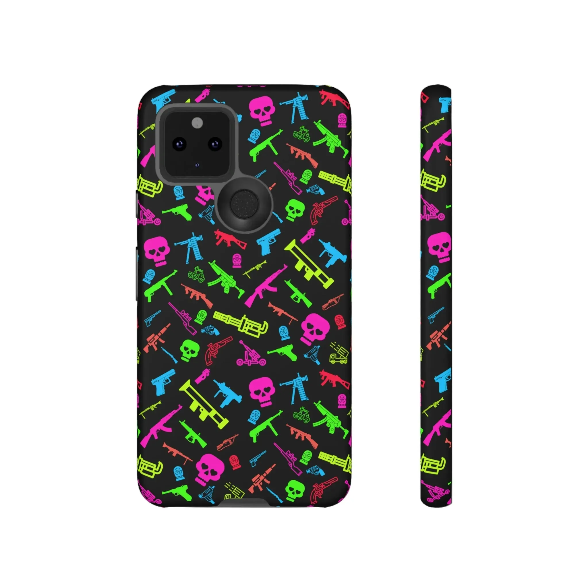 Aloha To Arms: Retro Neon Firearms Cell Phone Case