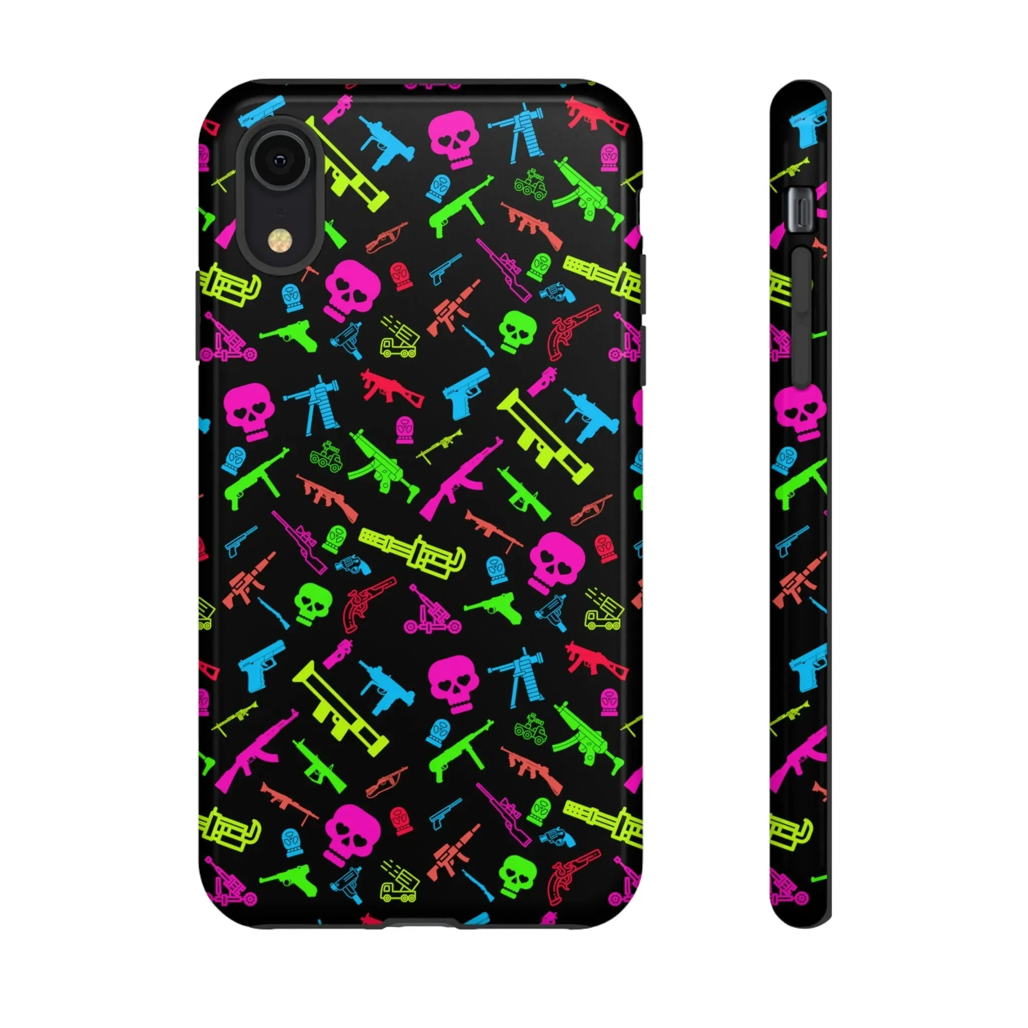 Aloha To Arms: Retro Neon Firearms Cell Phone Case