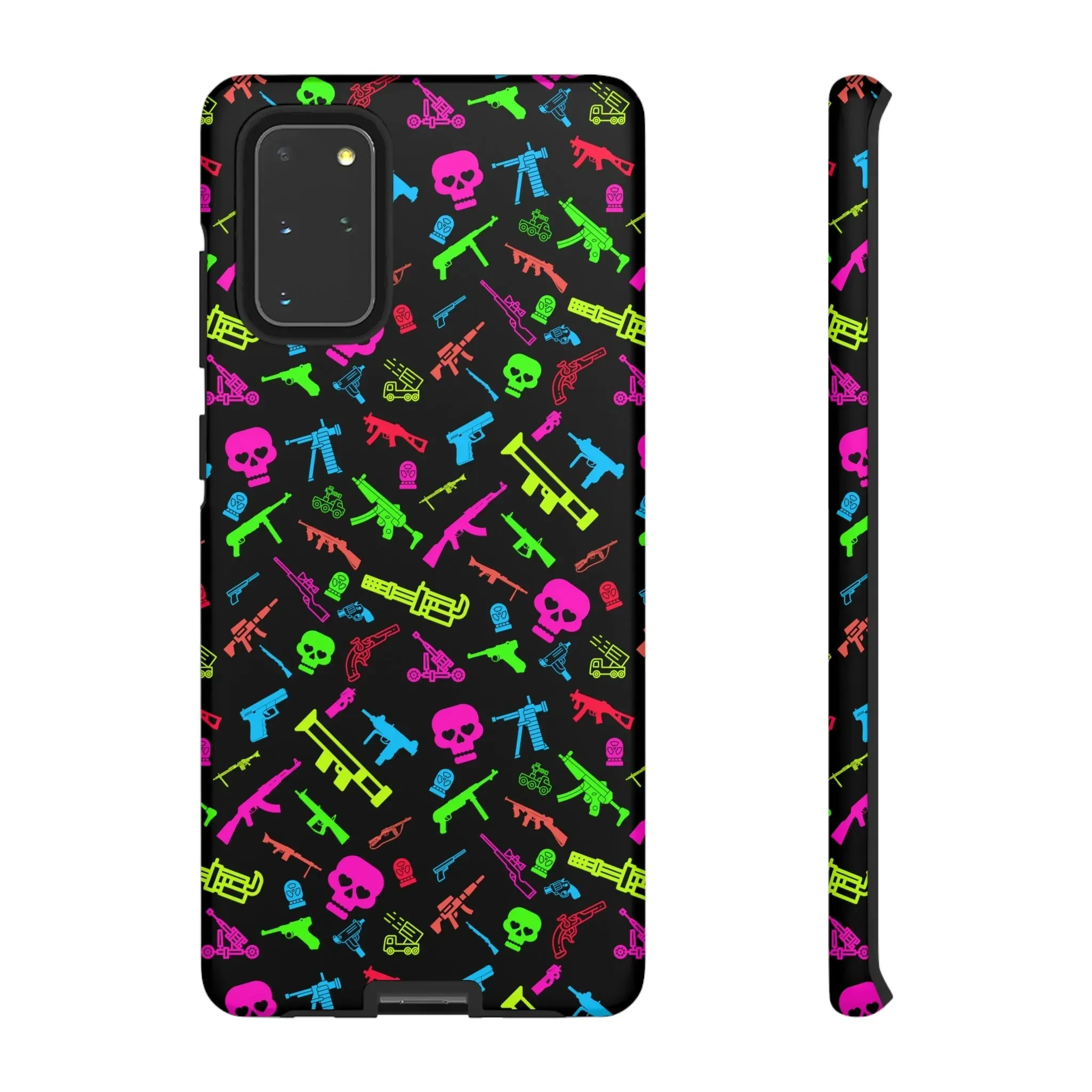 Aloha To Arms: Retro Neon Firearms Cell Phone Case