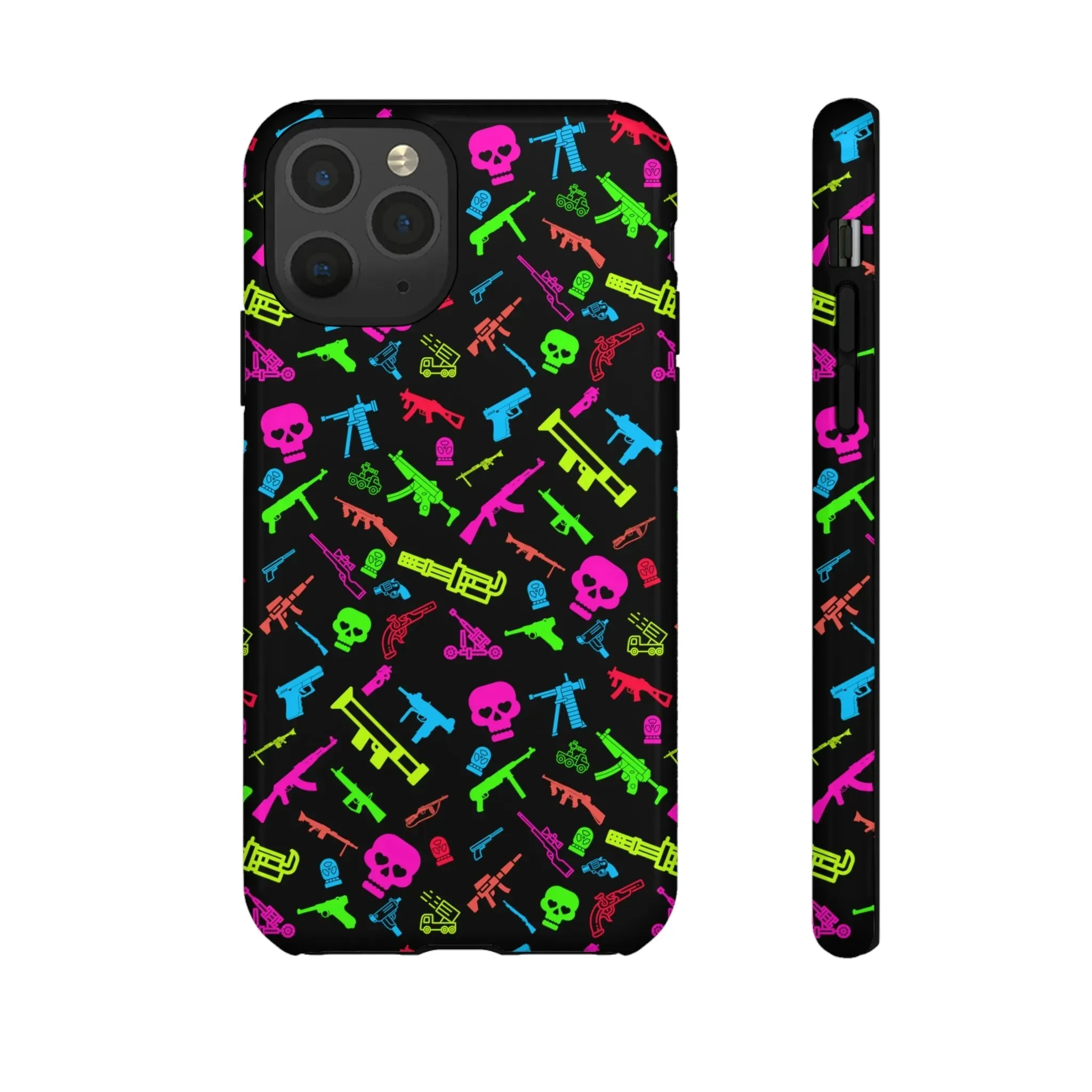 Aloha To Arms: Retro Neon Firearms Cell Phone Case