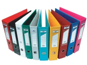 Altimus PVC Colored Box File A4 Size Narrow