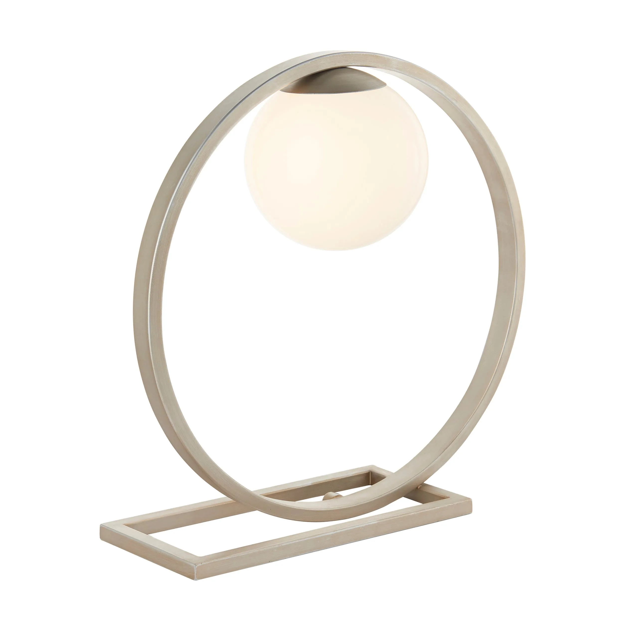 Amos Matisse Table Lamp Brushed Silver