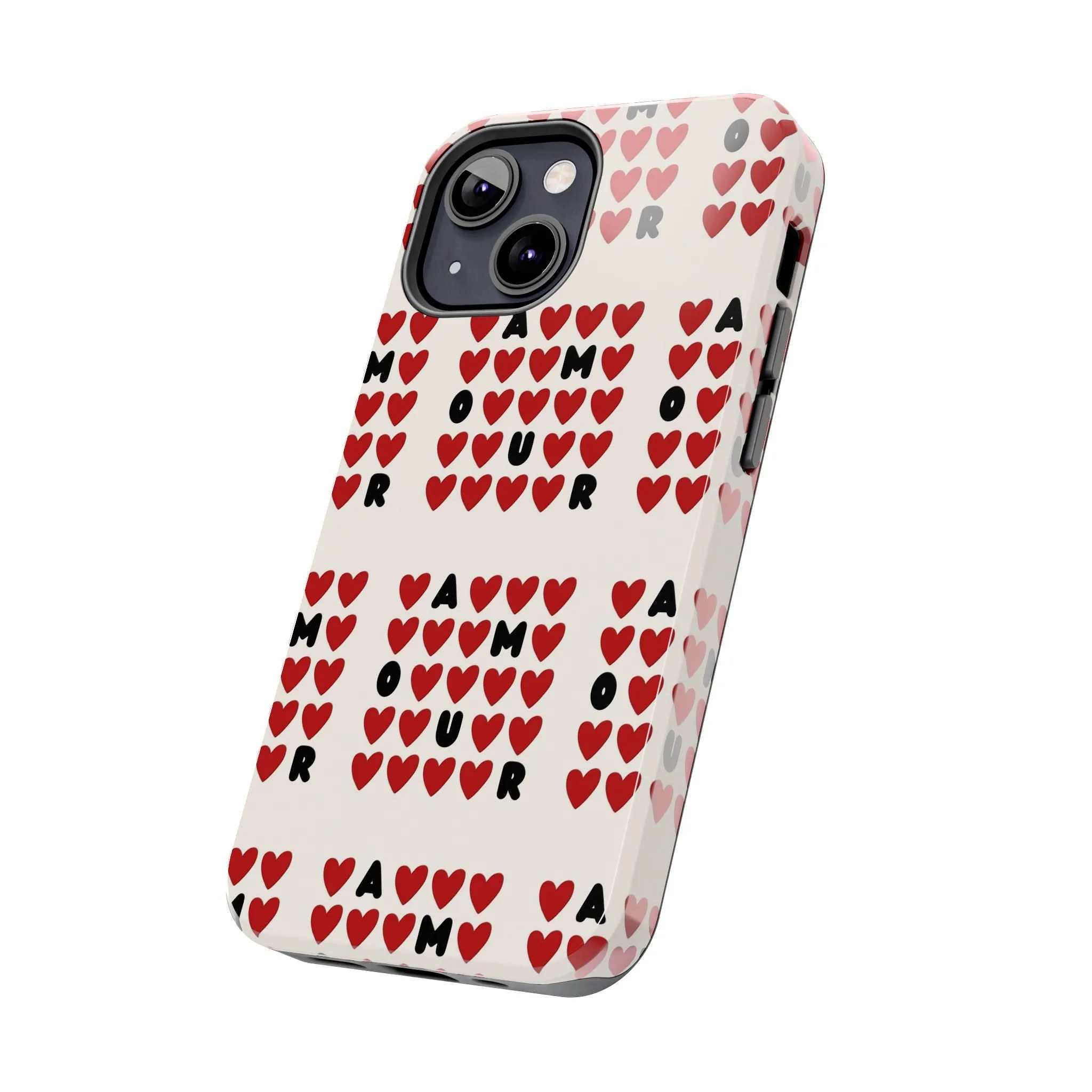 AMOUR Valentines iPhone Cases