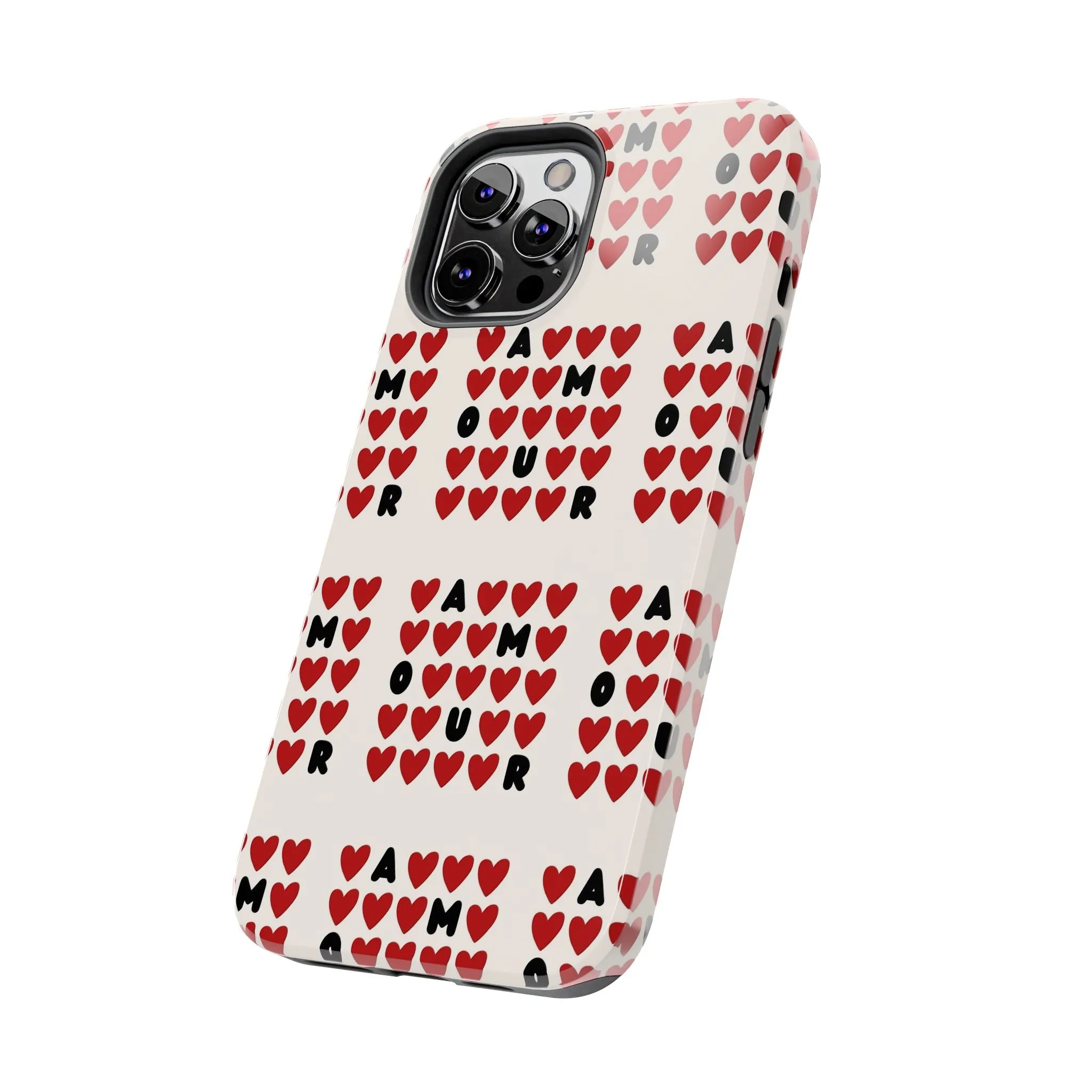 AMOUR Valentines iPhone Cases