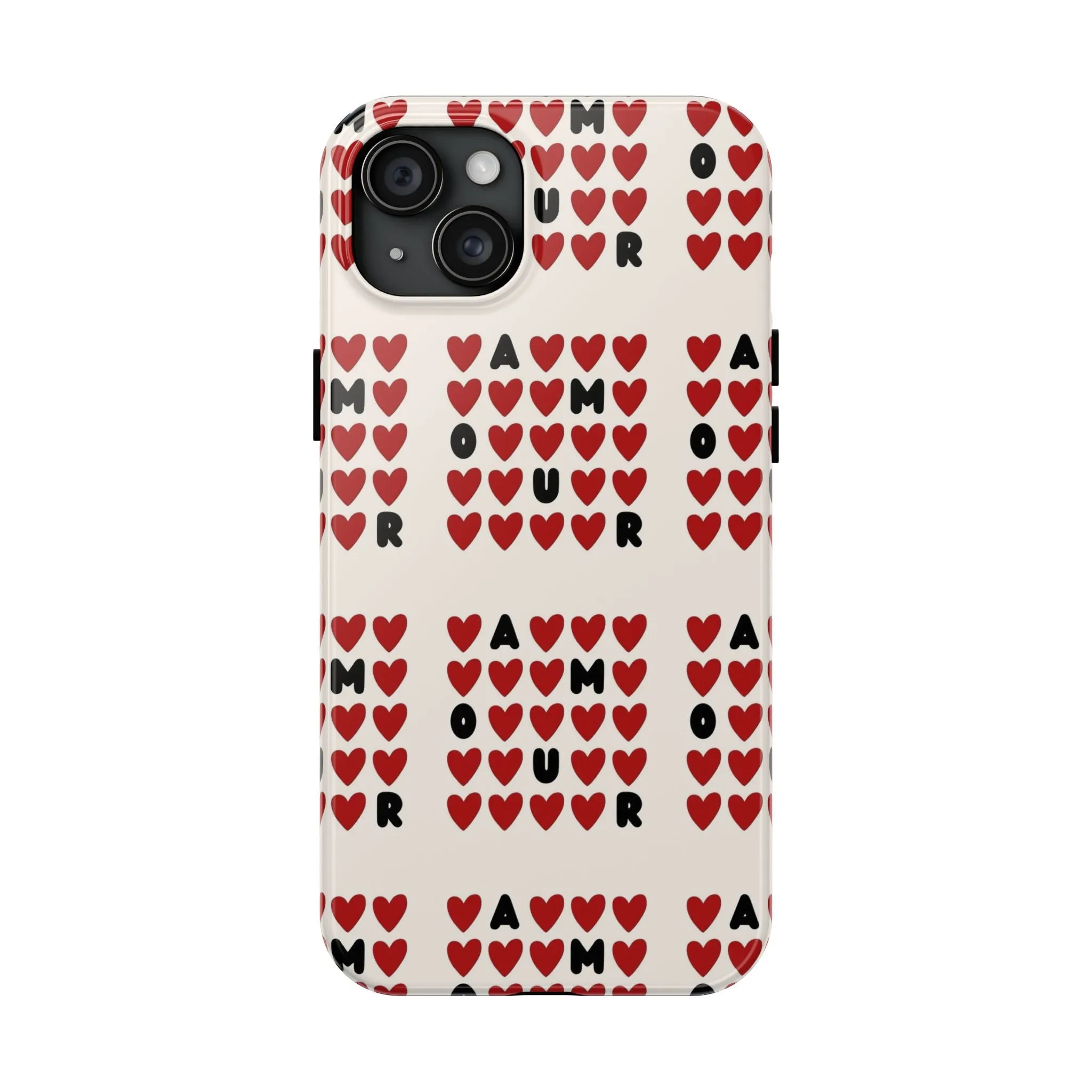 AMOUR Valentines iPhone Cases