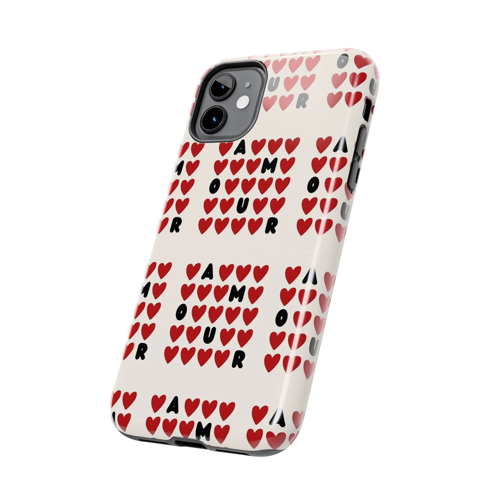 AMOUR Valentines iPhone Cases