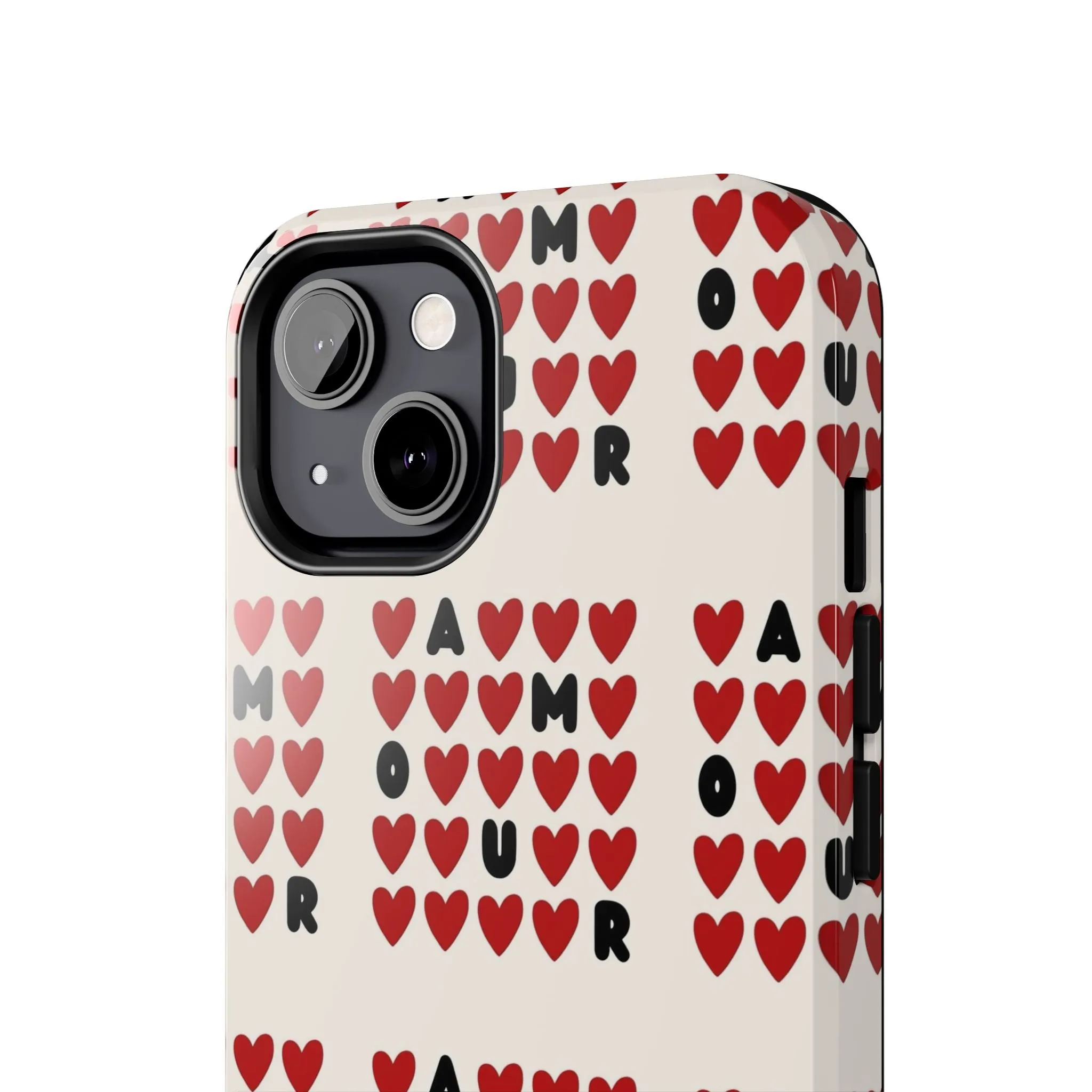 AMOUR Valentines iPhone Cases