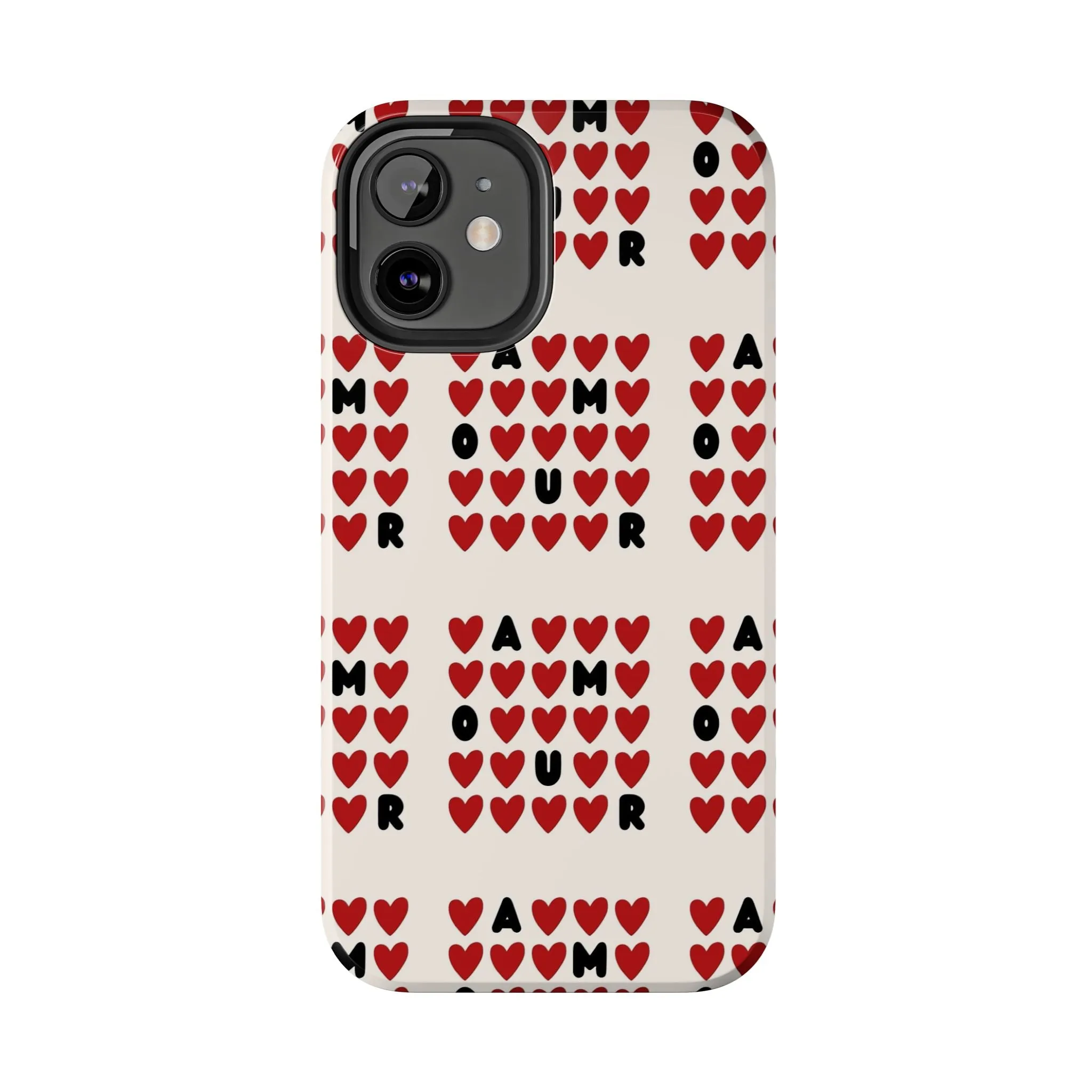 AMOUR Valentines iPhone Cases