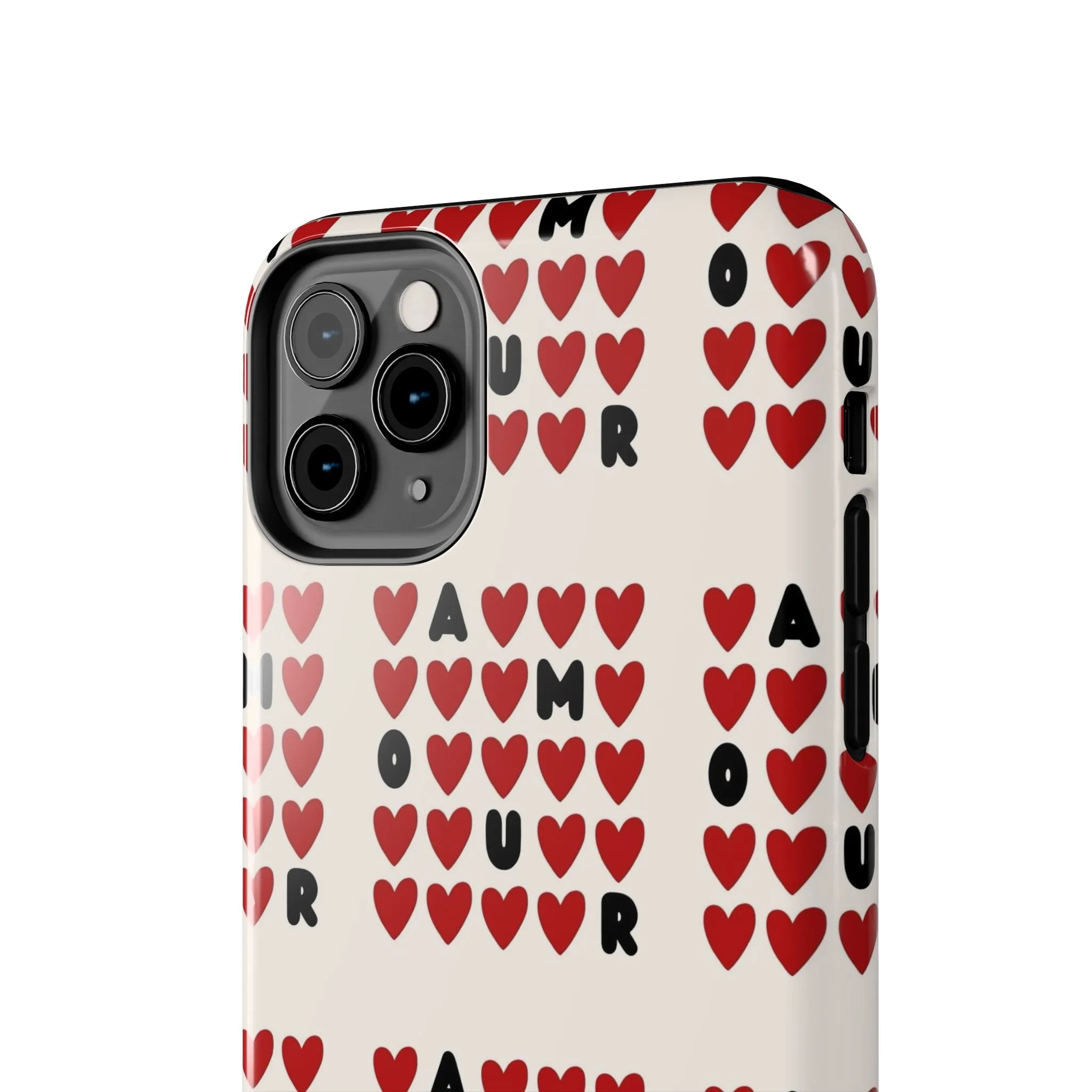 AMOUR Valentines iPhone Cases