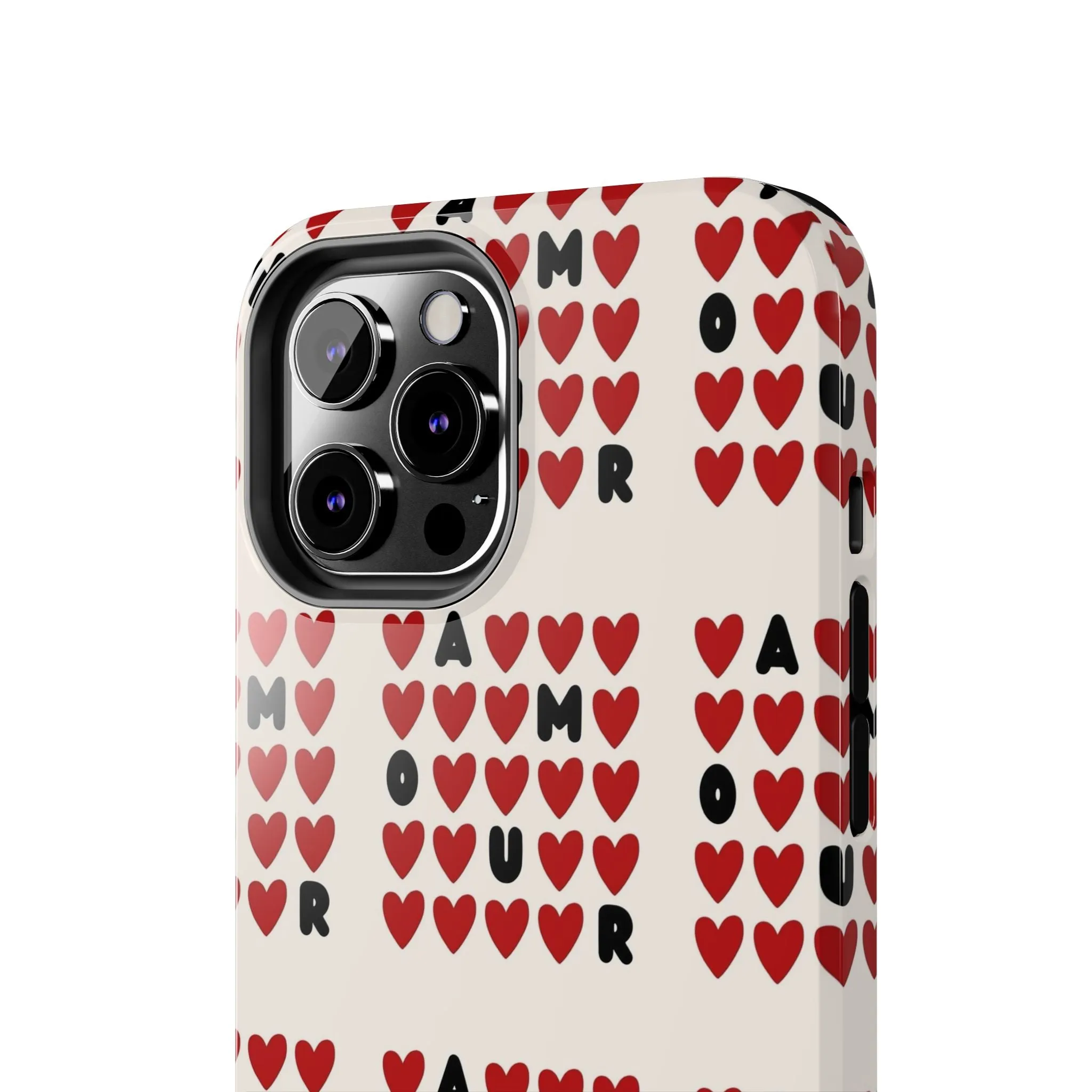 AMOUR Valentines iPhone Cases