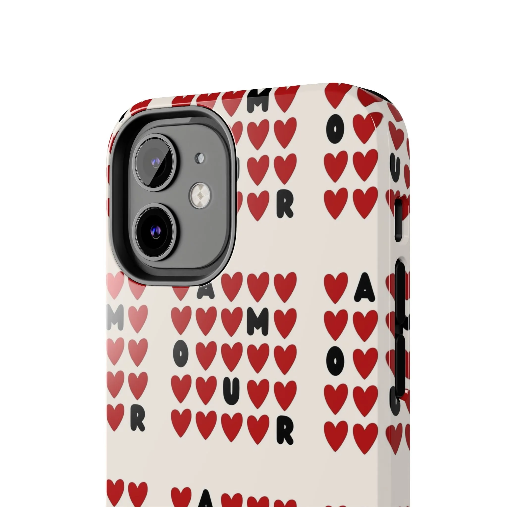 AMOUR Valentines iPhone Cases