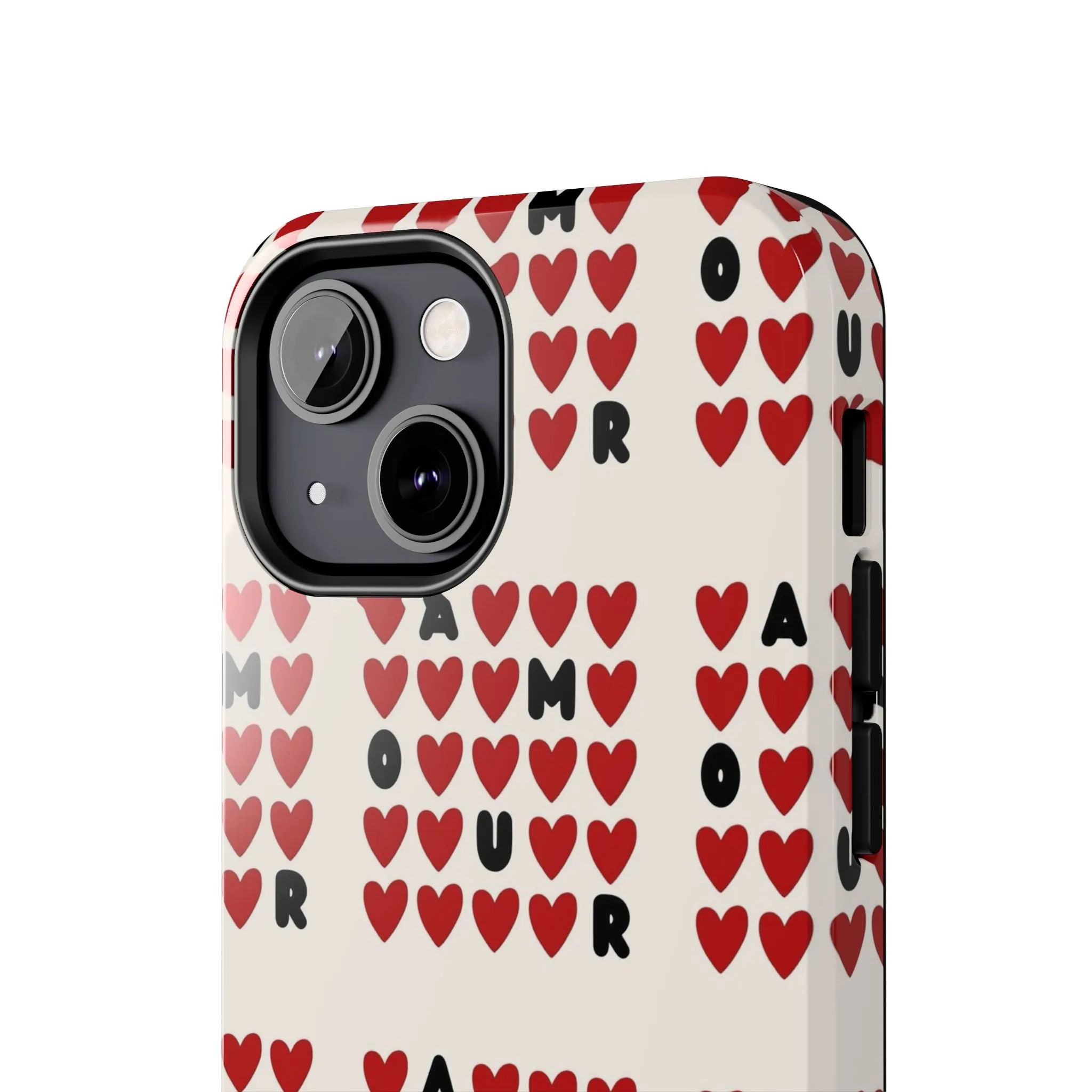 AMOUR Valentines iPhone Cases