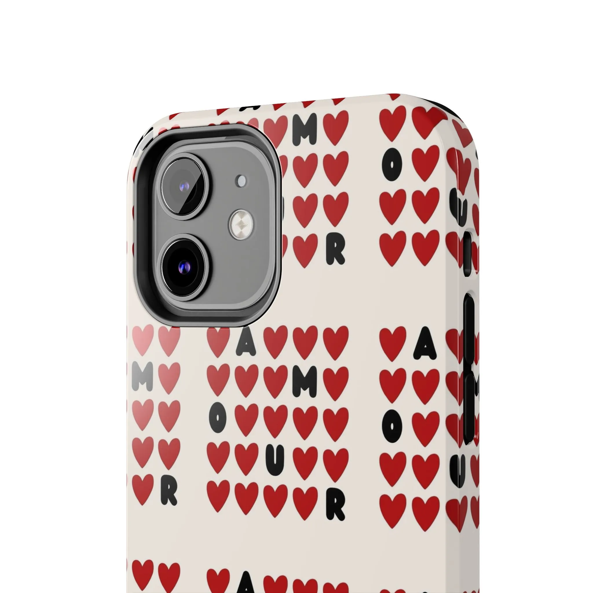 AMOUR Valentines iPhone Cases