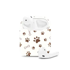 Animal Paw and Bone Pattern AirPods Case AirPods Pro AirPods Pro 2 AirPods 3 AirPods 2 Glossy 2179