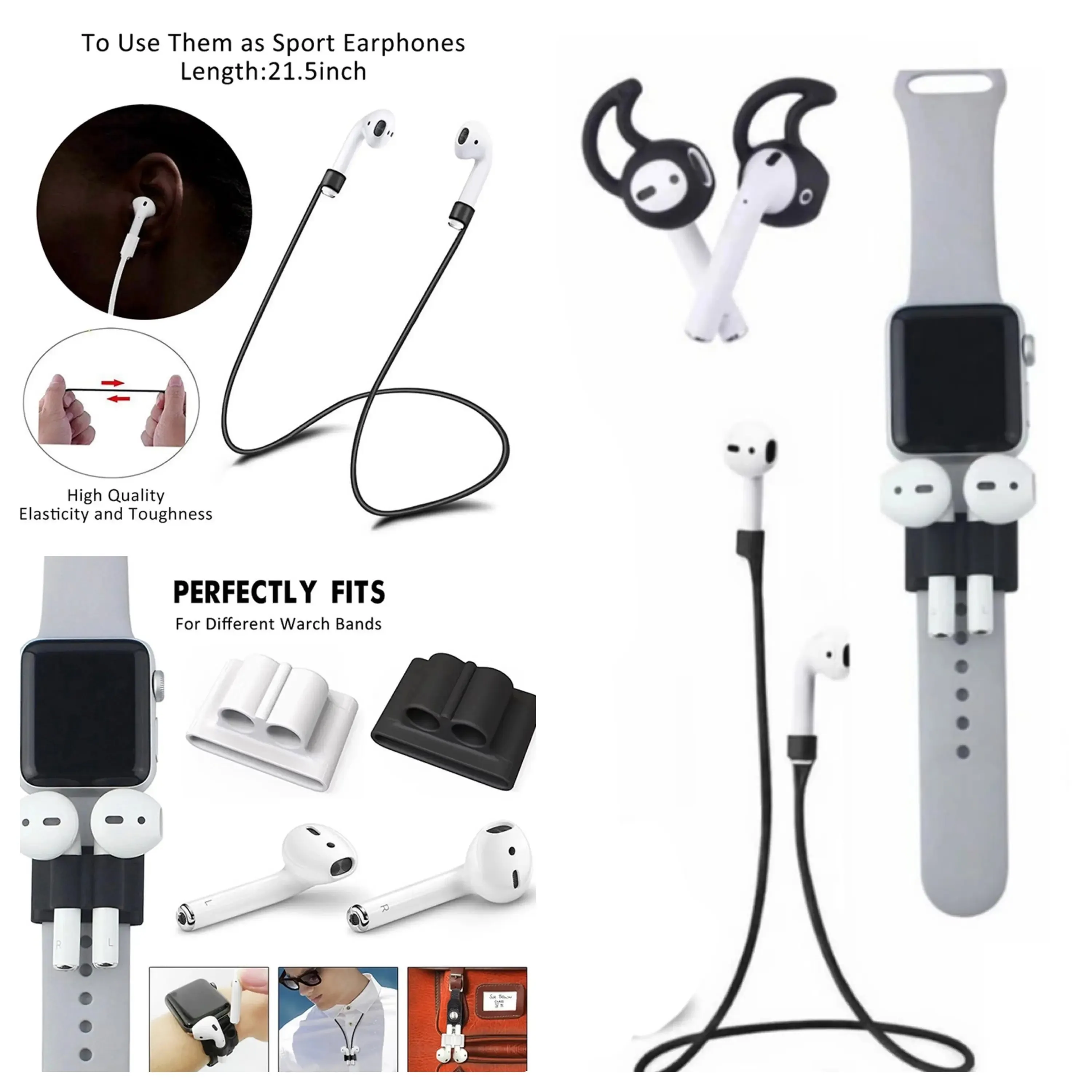 Apple AirPods Pro Accessories 3 in 1 Anti Lost Gear