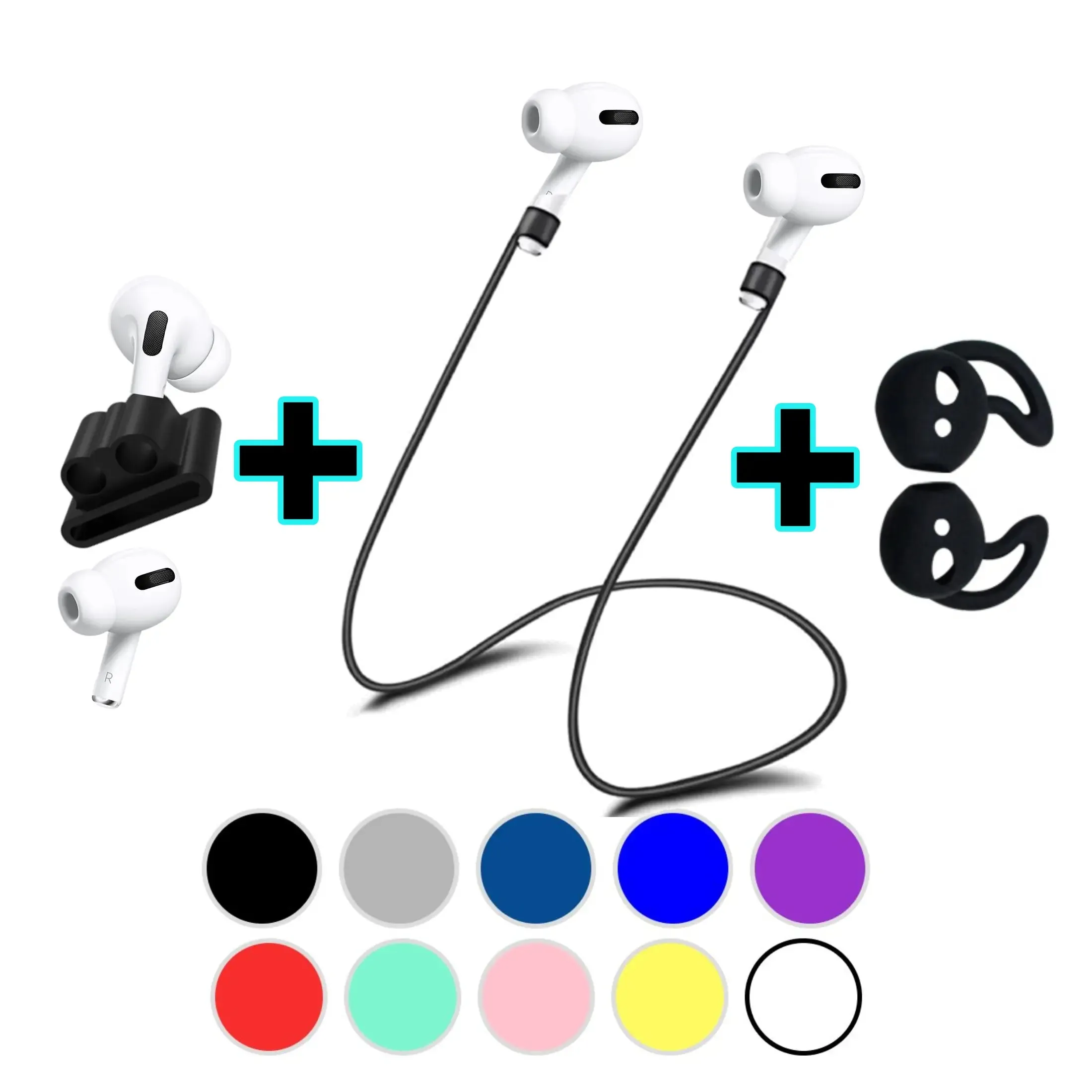 Apple AirPods Pro Accessories 3 in 1 Anti Lost Gear