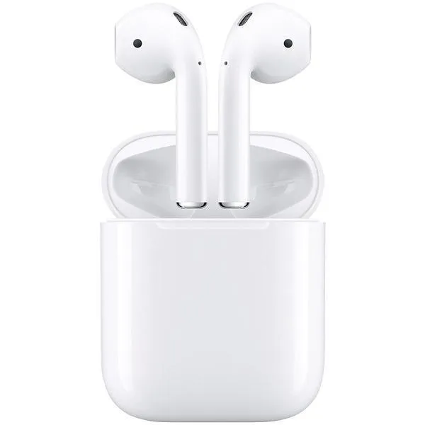 Apple MMEF2AM-A Airpods Bluetooth Earbuds