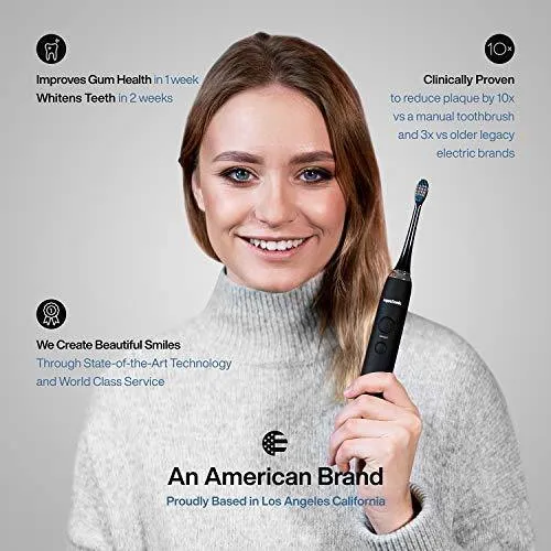 AquaSonic Black Series Ultra Whitening Toothbrush