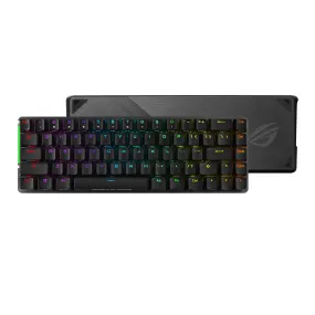 ASUS ROG Falchion Wireless 65% Mechanical Gaming Keyboard | 68 Keys, Aura Sync RGB, Extended Battery Life, Interactive Touch Panel, PBT Keycaps, Cherry MX Brown Switches, Keyboard Cover Case