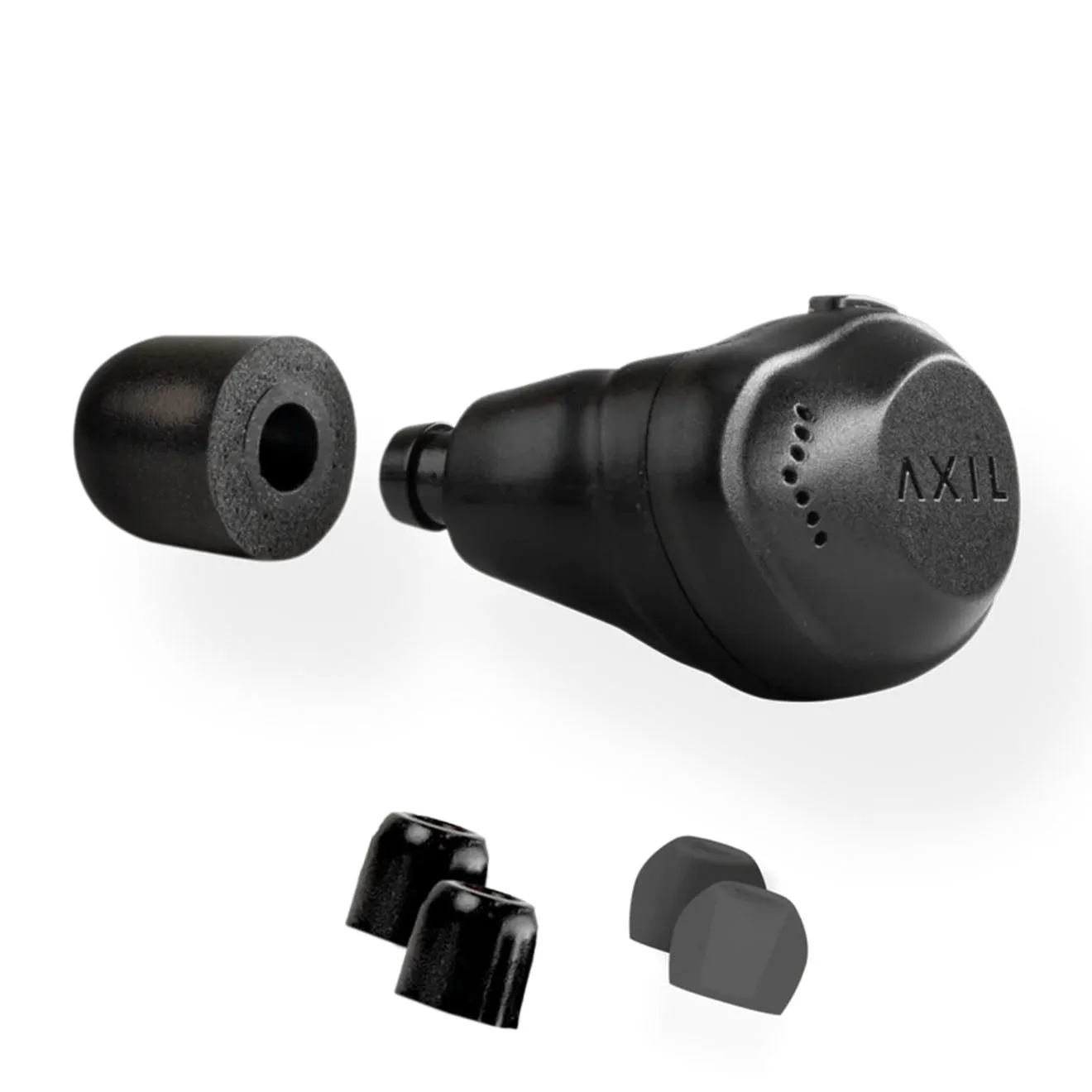 AXIL XCor Electronic Ear Buds Black