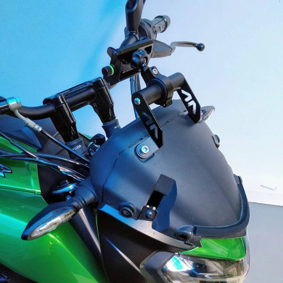 Bajaj Dominar Smartphone Mount Holder (For Bigger Windshields)