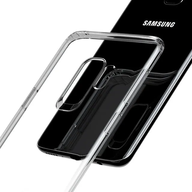 Baseus Silm Case For Samsung Galaxy S9 S9 Plus, Transparent TPU Silicone Capinhas For Galaxy S9 S9  Cover Case Coque Phone Pouch