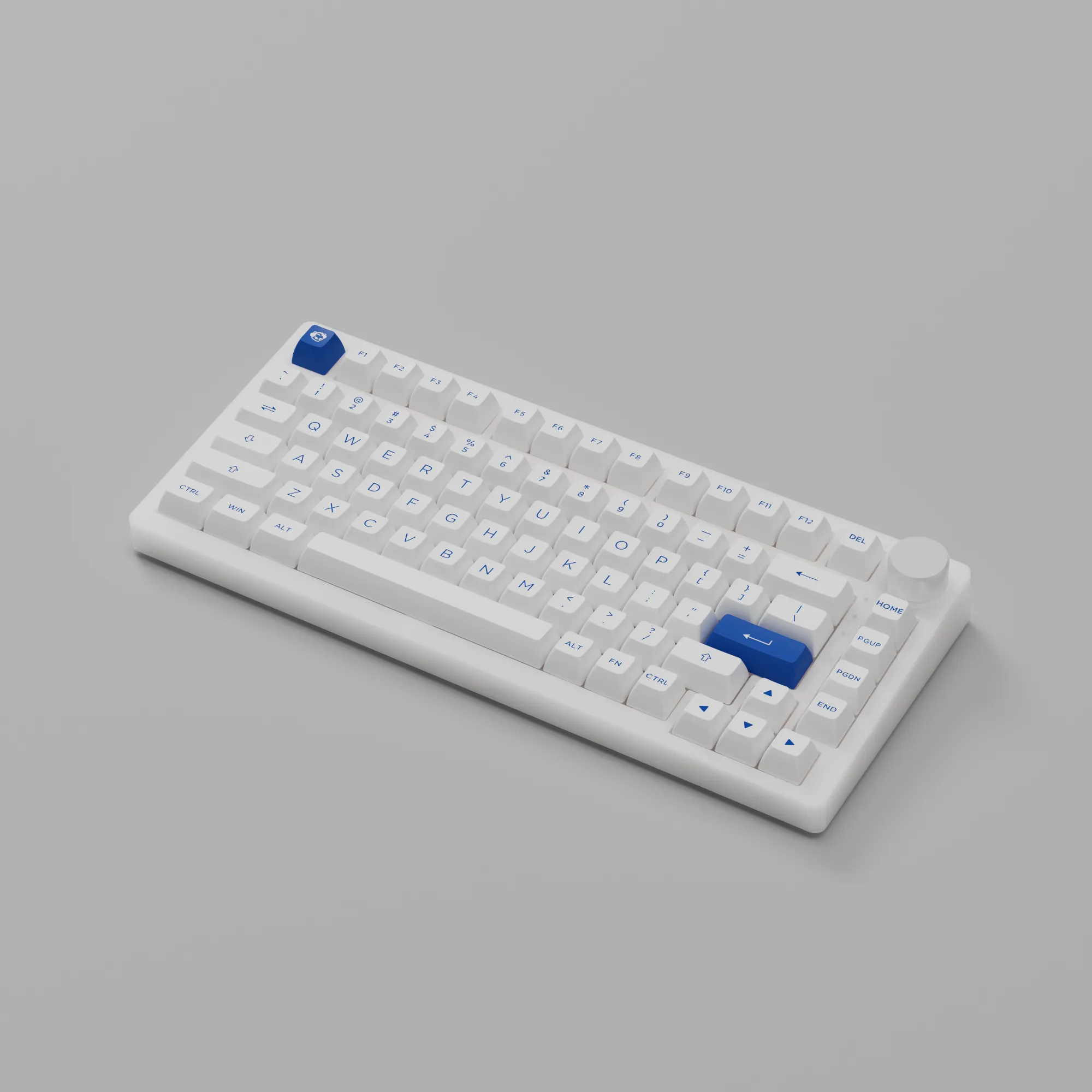 Blue On White PC75B Plus